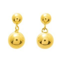 Boucles d'oreilles or...