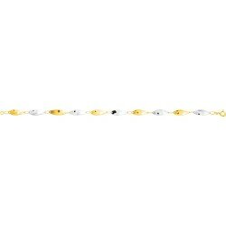 Bracelet deux ors