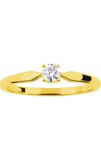 Bague solitaire diamants