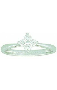Bague solitaire diamants