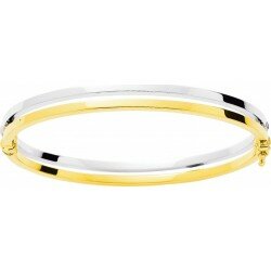 Bracelet jonc deux ors