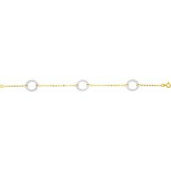 Bracelet deux ors